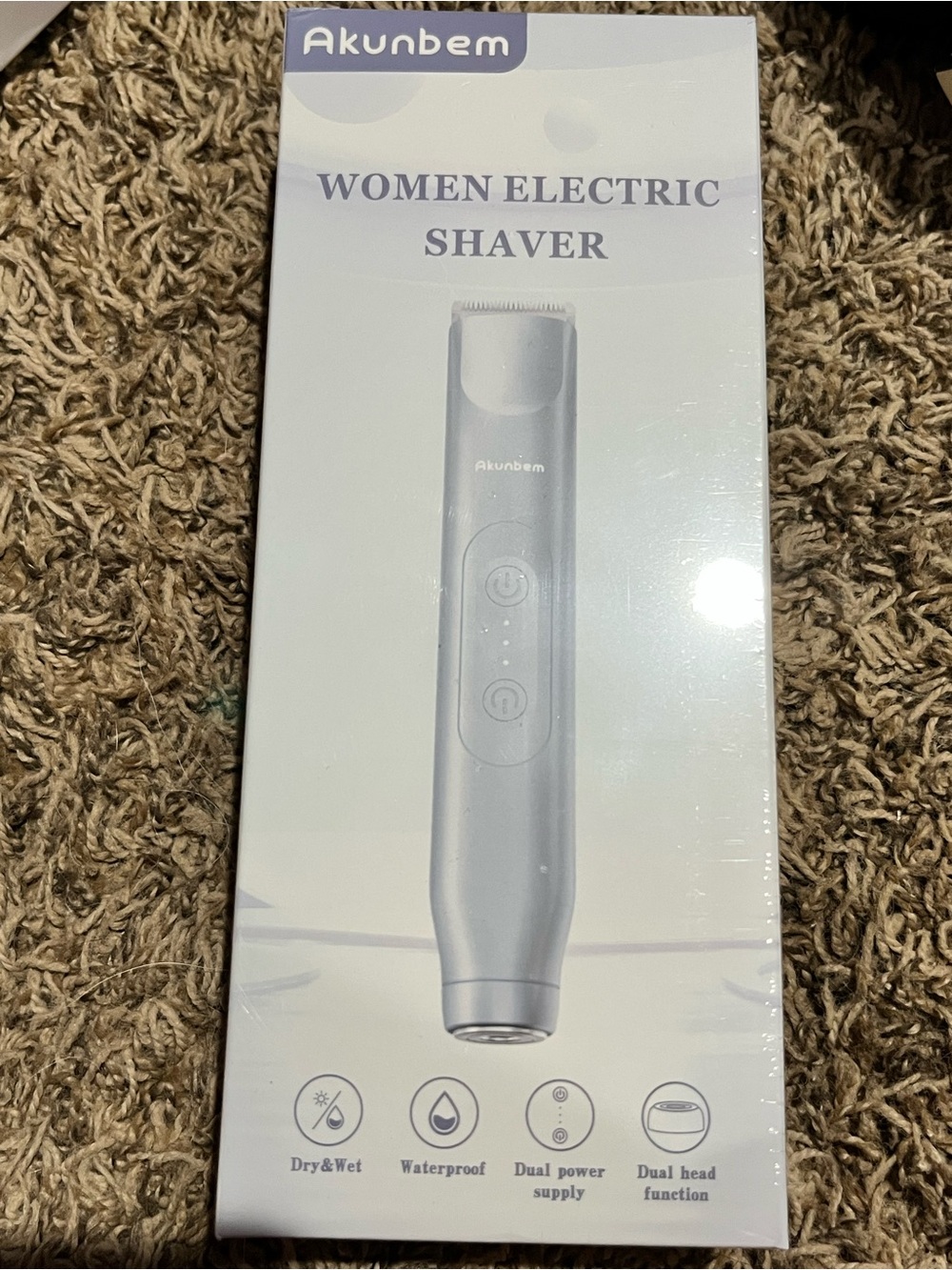 Akunbem-woman’s electric shaver